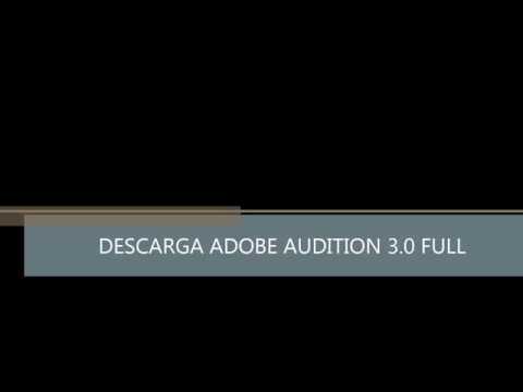adobe audition 3.0 full torrent